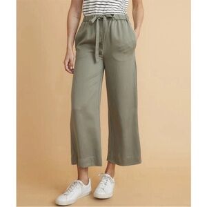 Marine Layer Aly Wide-Leg cropped Pants